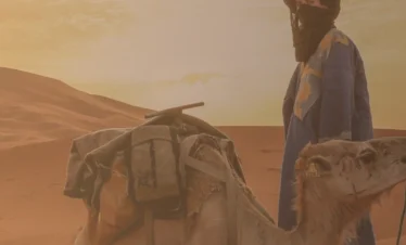 camel riding activity in morocco