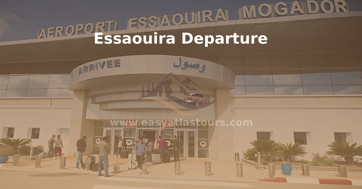 Essaouira Airport Private Transfer