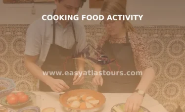 COOKING FOOD ACTIVITY IN MOROCCO