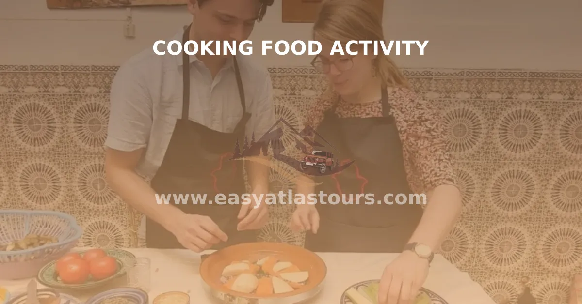 Cooking Food Activity In Morocco